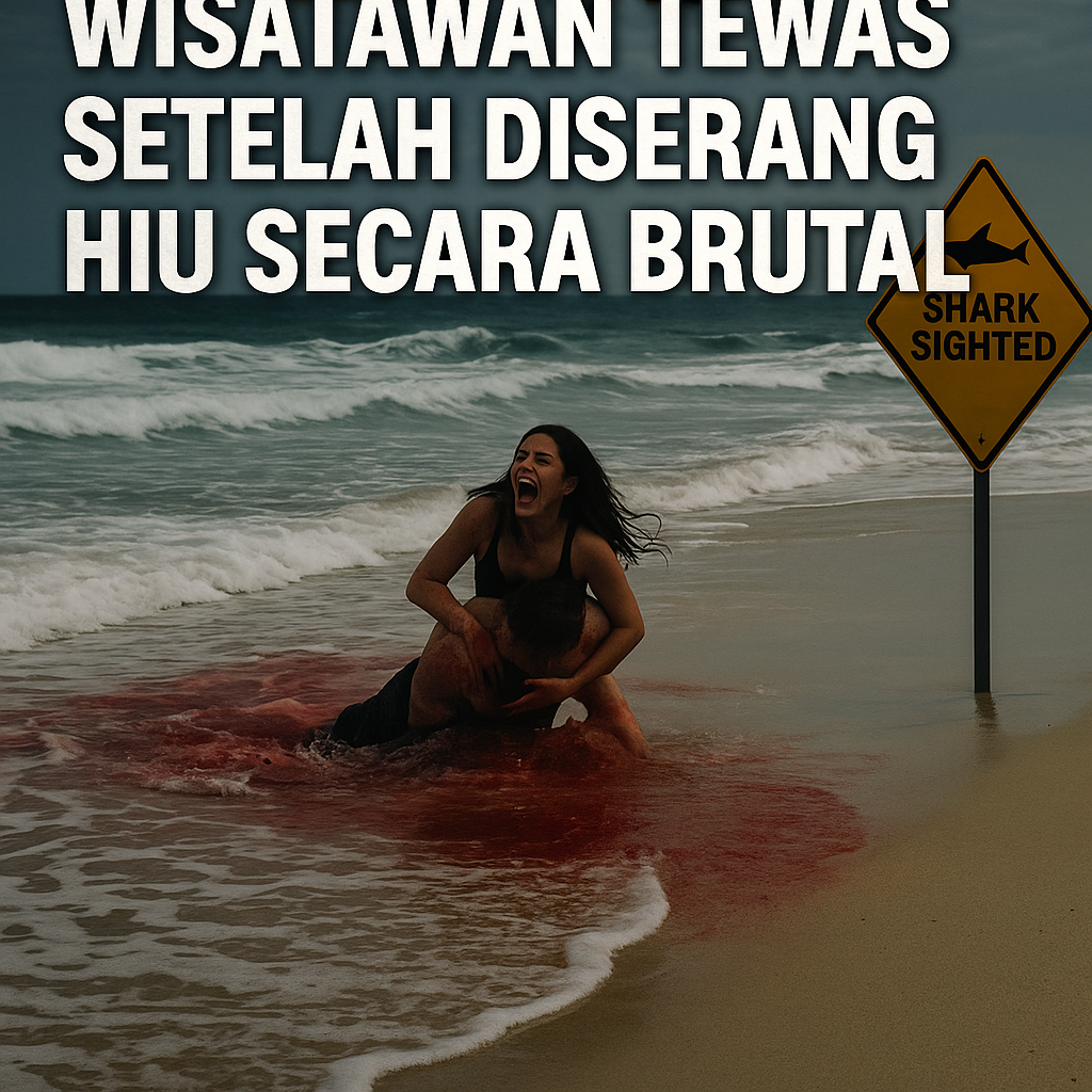 Teror di Laut Wisatawan Tewas Setelah Diserang Hiu Secara Brutal