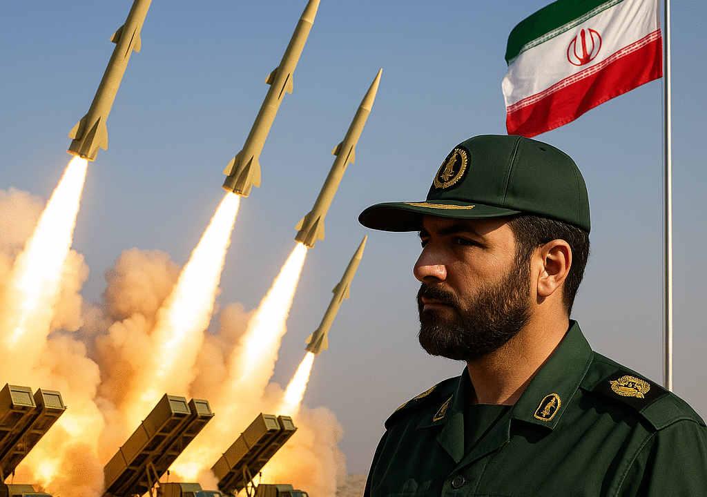 Iran Diserang AS Langsung Balas Tembakkan 20 Rudal ke Israel