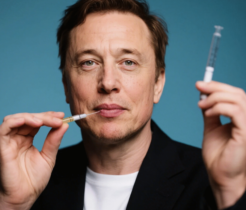 Pamit dengan Mata Lebam Elon Musk Bantah Pakai Narkoba