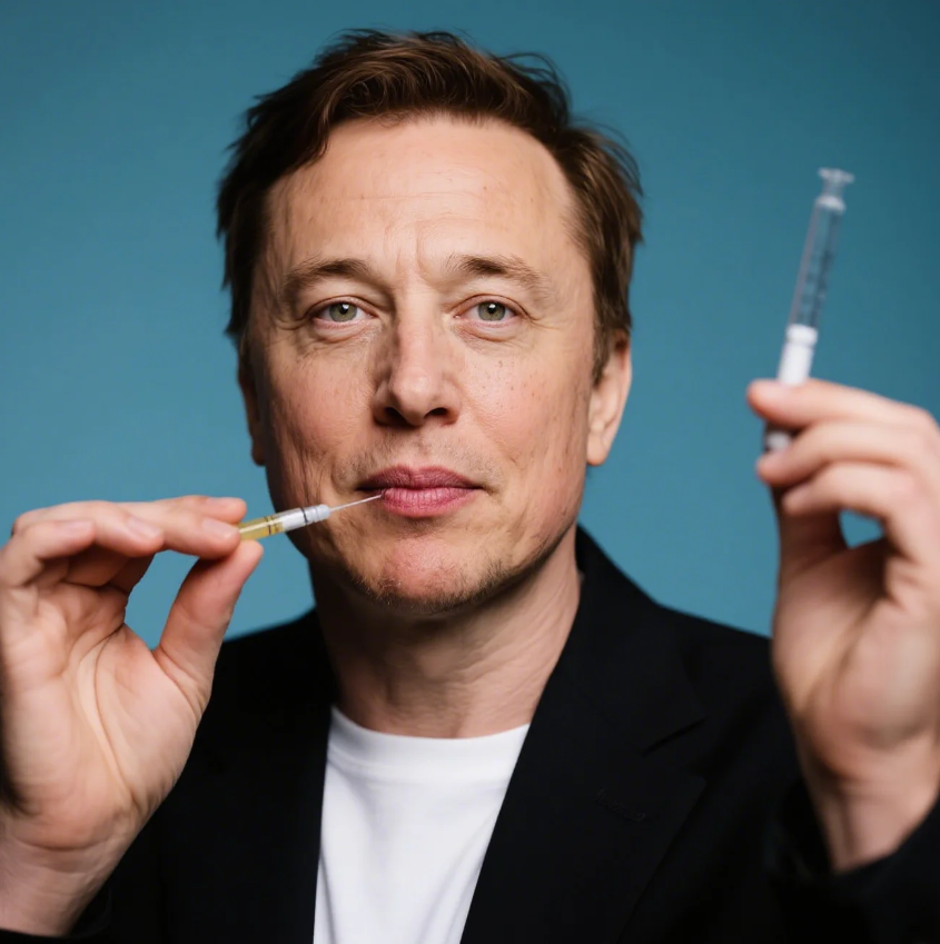 Pamit dengan Mata Lebam Elon Musk Bantah Pakai Narkoba