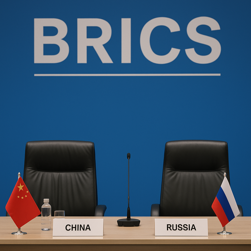 KTT BRICS Segera Dimulai, Xi Jinping dan Putin Absen untuk Kali Pertama