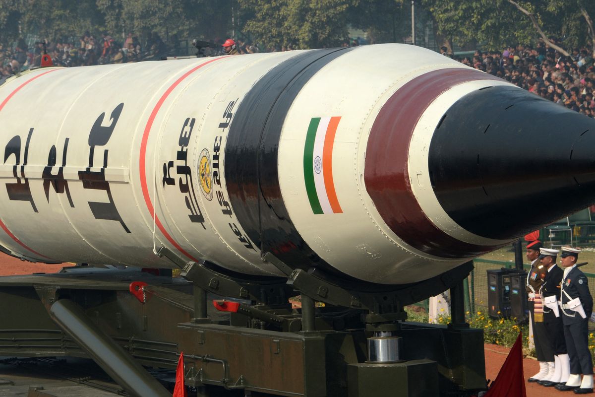 India Pamer Rudal Balistik, Klaim Bisa Bom sampai China