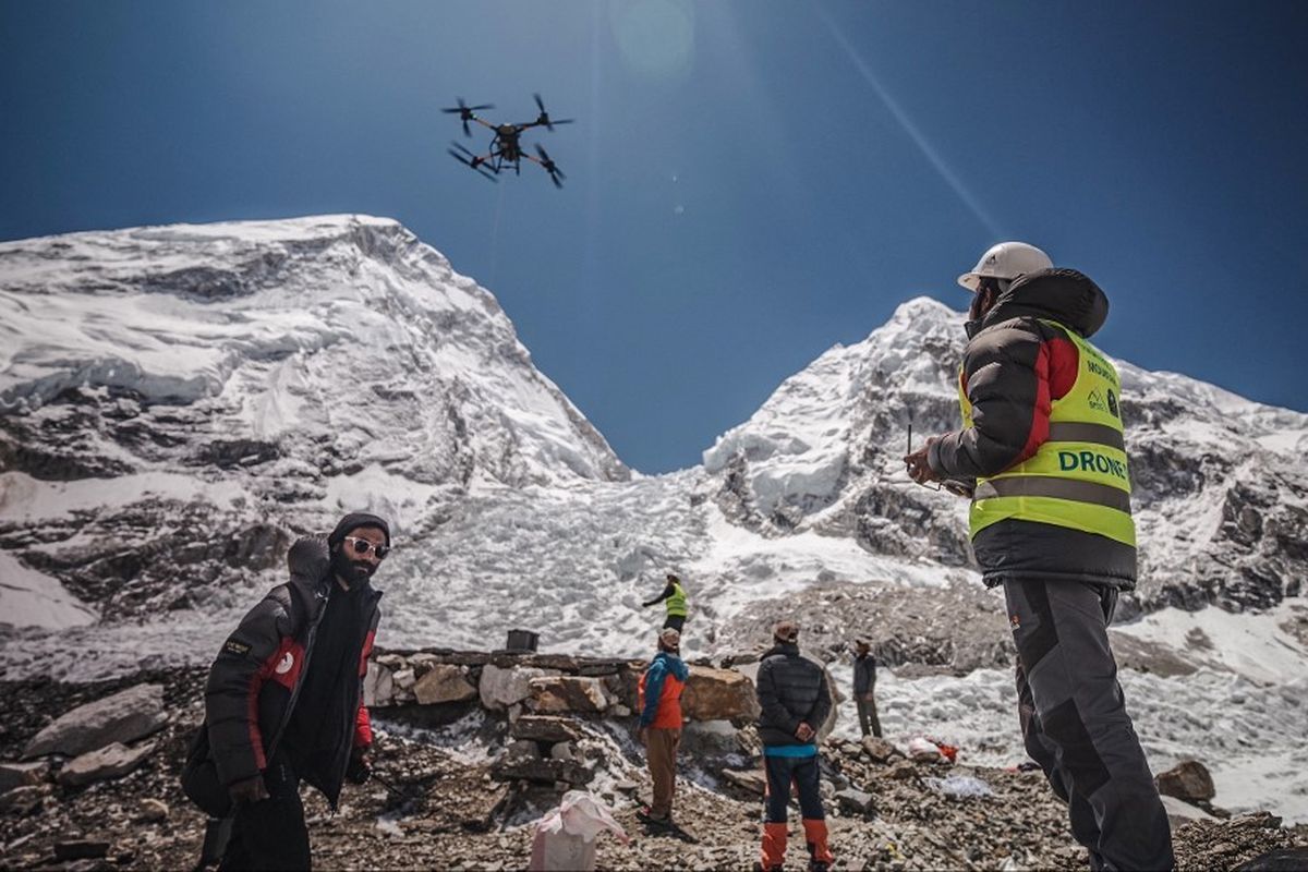 Bisa Bantu Bersihkan Sampah di Gunung Everest, 1 Drone Setara 10 Orang
